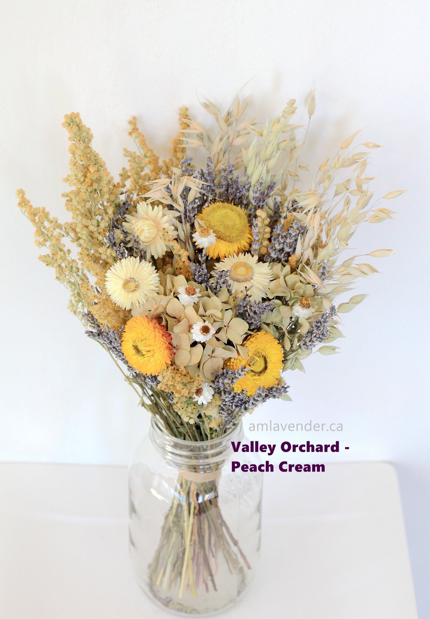 Bouquet: Valley Orchard - Peach Cream | AM Lavender