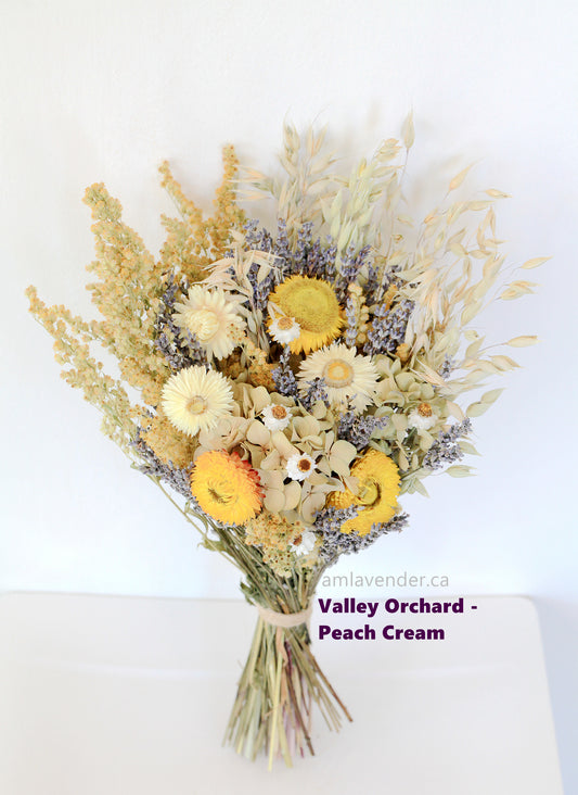 Bouquet: Valley Orchard - Peach Cream | AM Lavender