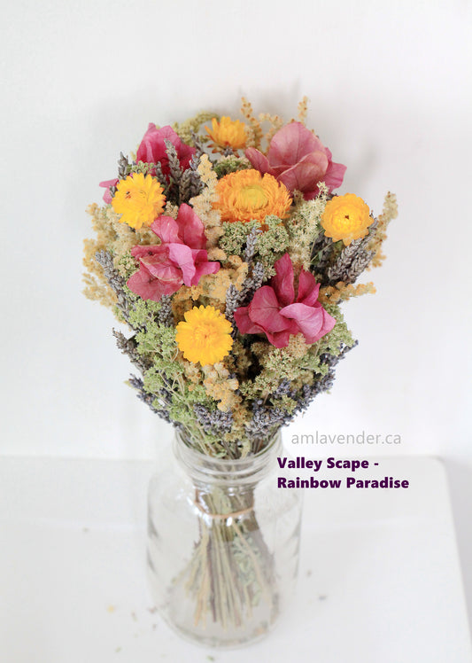 Bouquet - Valley Scape - Rainbow Paradise | AM Lavender