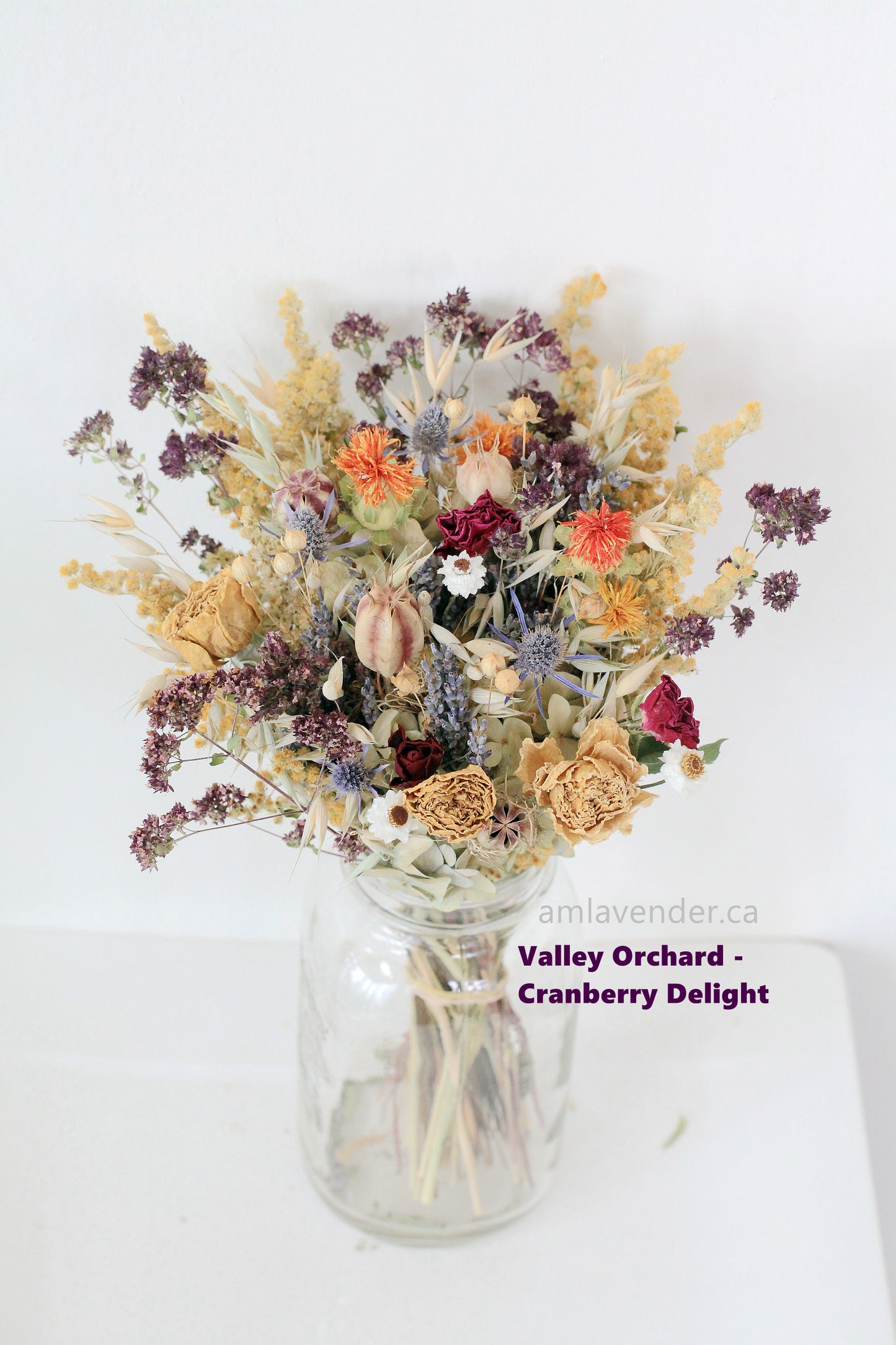 Boutonniere / Corsage : Valley Orchard - Cranberry Infusion | AM Lavender
