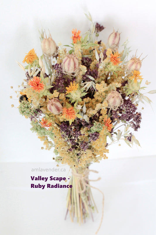 Bouquet - Valley Scape - Ruby Radiance | AM Lavender