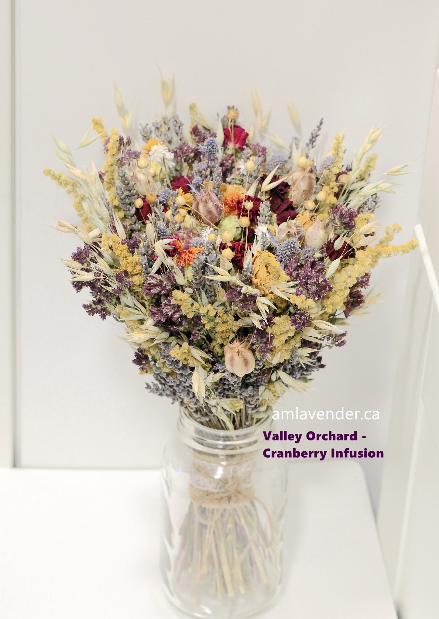 Bouquet: Valley Orchard - Cranberry Infusion | AM Lavender