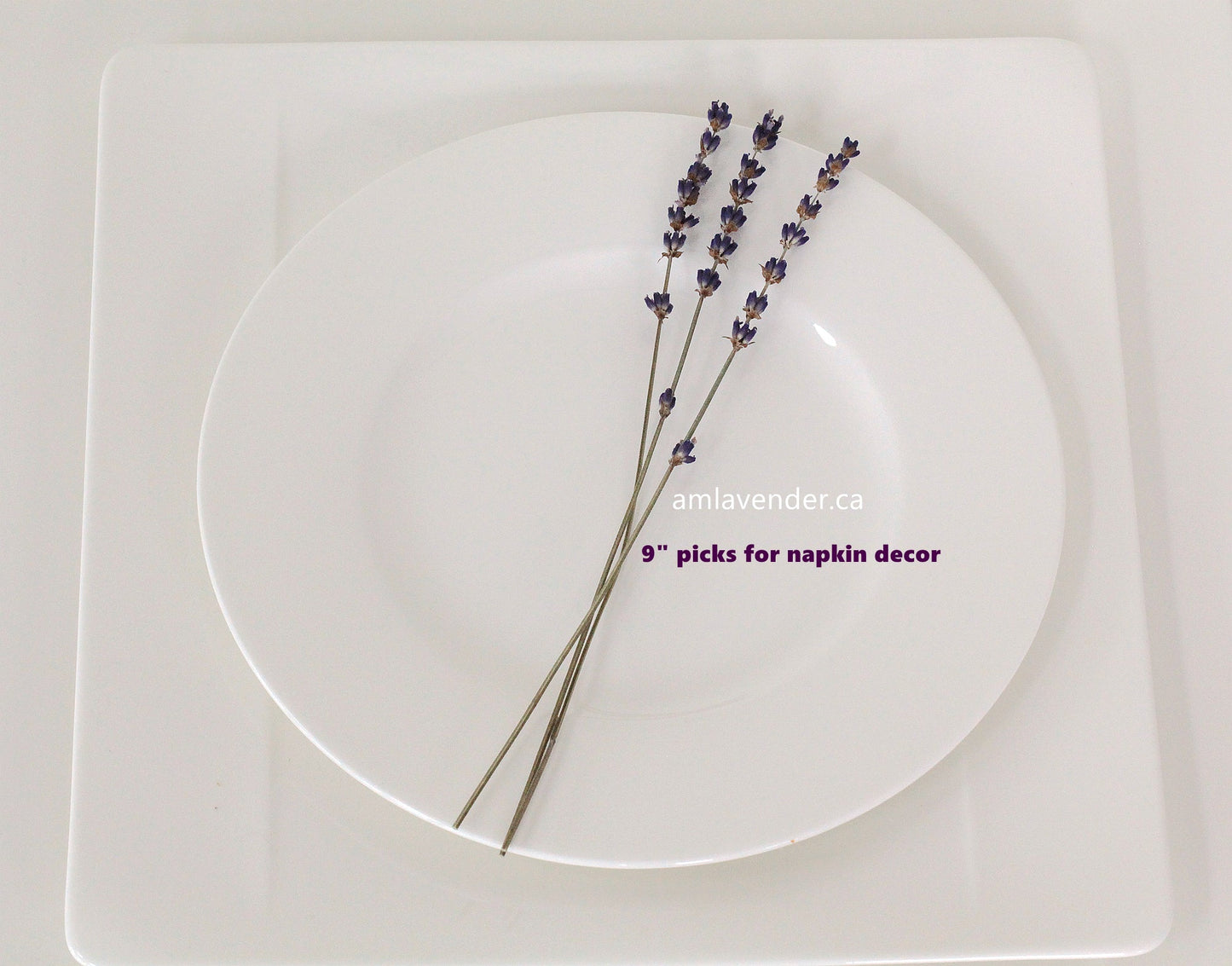 Organic Lavender Cocktail Picks | Free Shipping to USA | AM Lavender