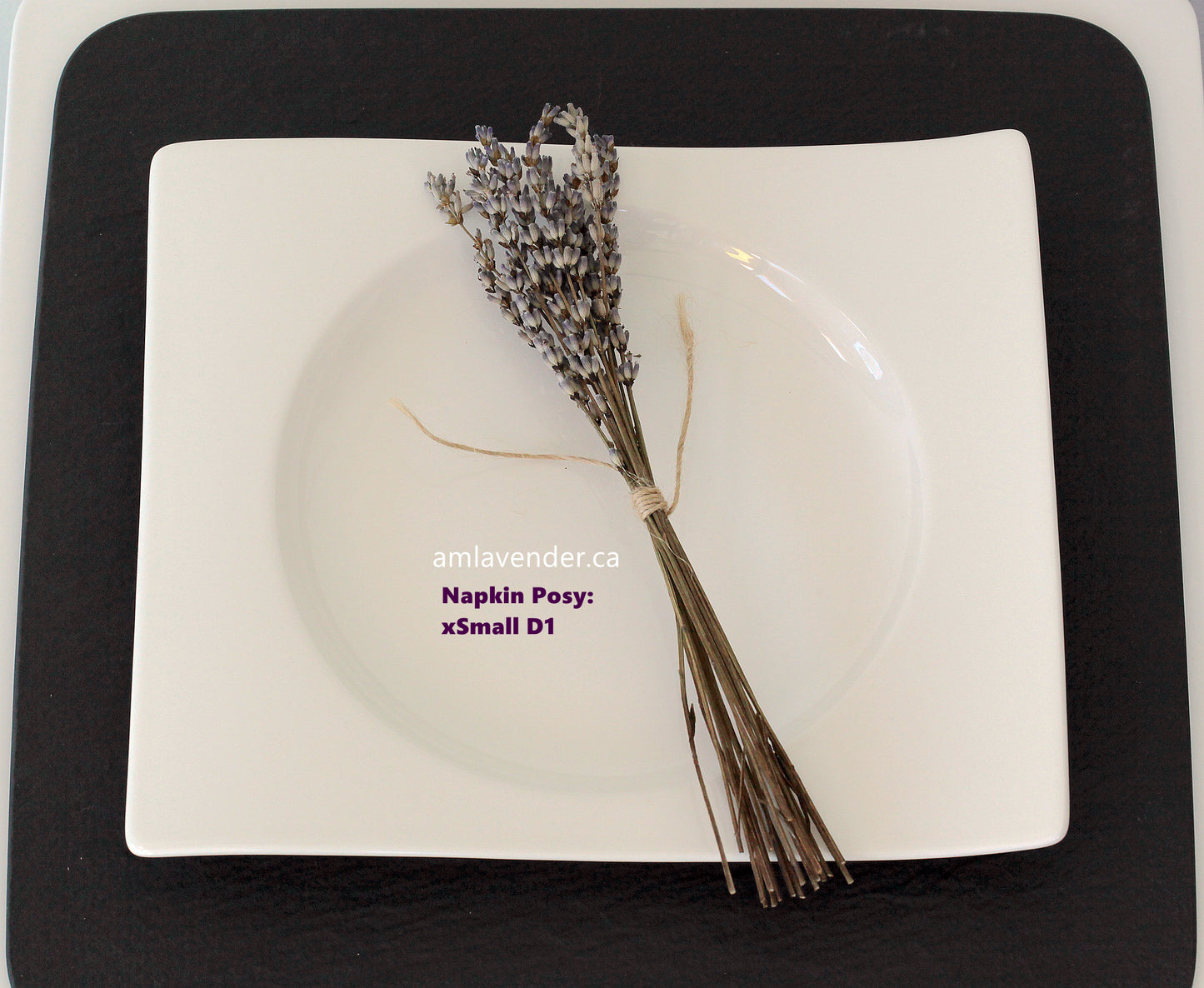 Napkin Bouquet: xSmall D1 | AM Lavender