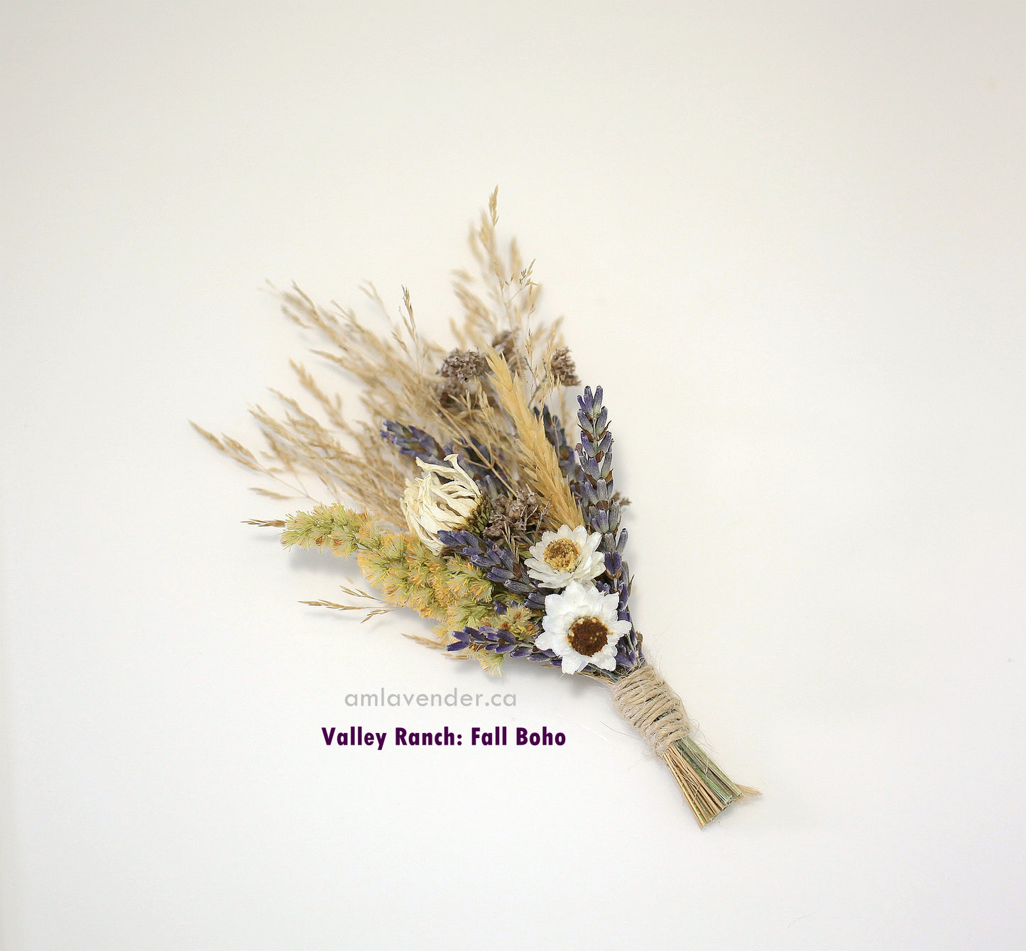 Bouquet - Valley Ranch - Fall Boho | Flat Lay Shape | AM Lavender