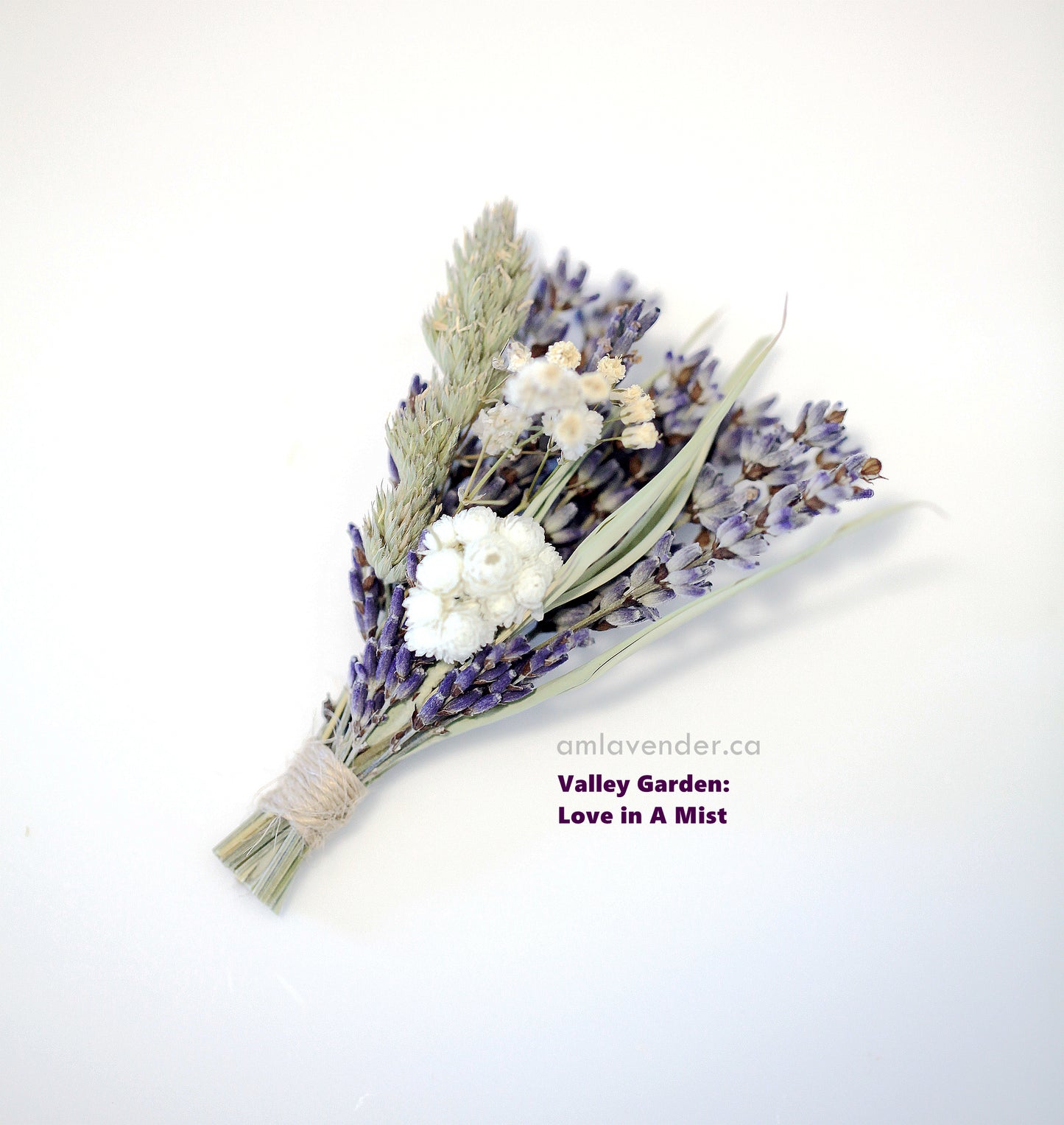 Bouquet: Valley Garden - Love in A Mist | AM Lavender