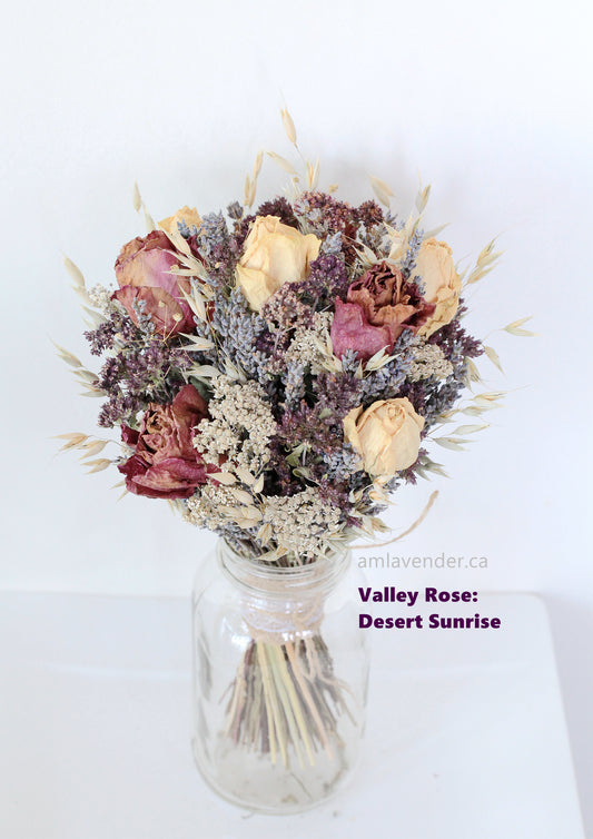 Bouquet : Valley Rose - Desert Sunrise | AM Lavender