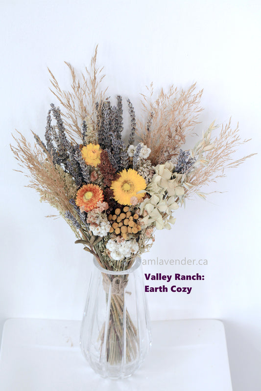 Bouquet - Valley Ranch - Earth Cozy | Flat Lay Shape | AM Lavender