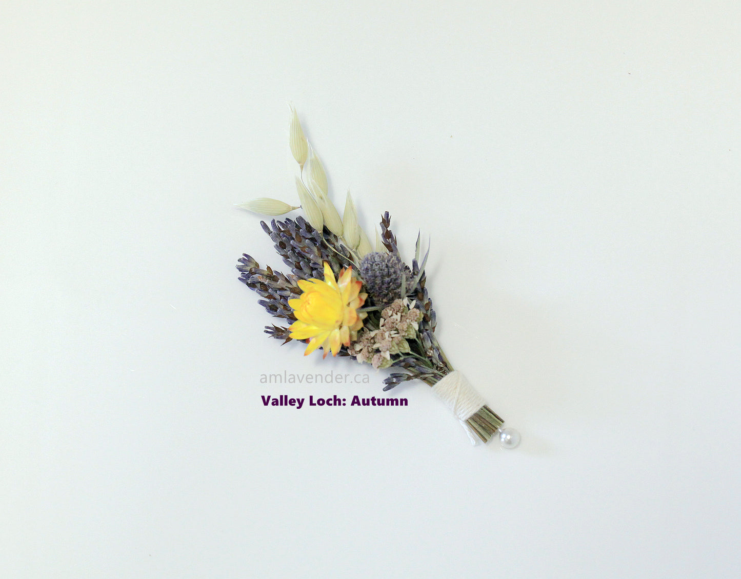Boutonniere / Corsage : Valley Loch - Autumn | AM Lavender
