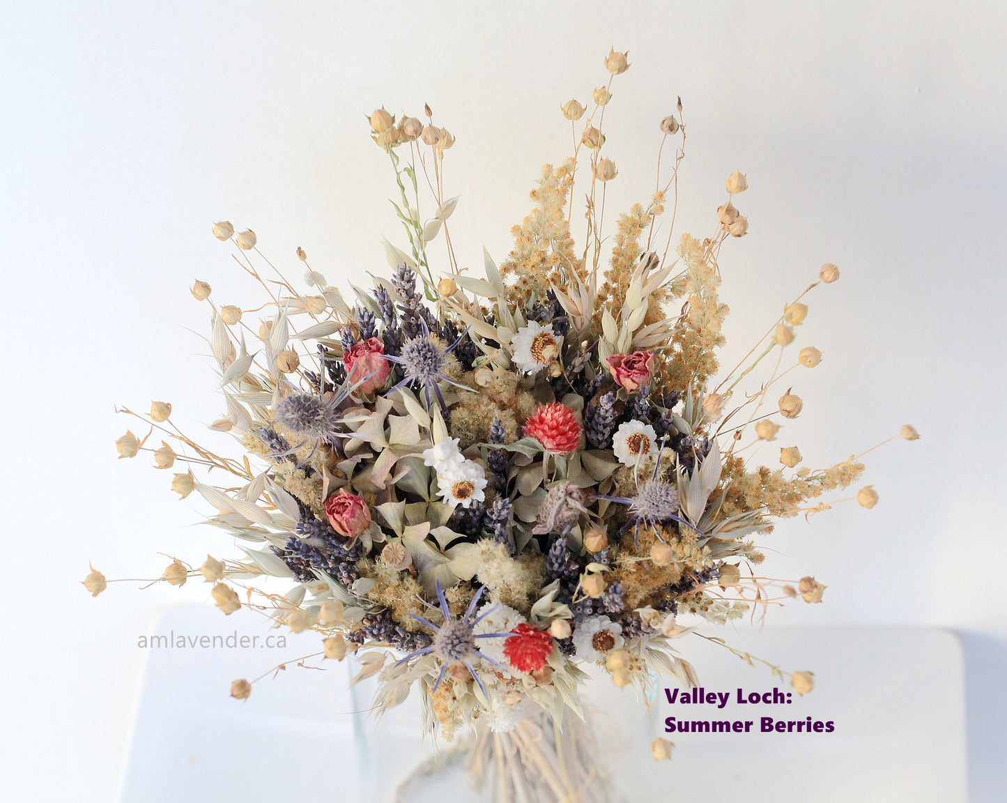 Bouquet - Valley Loch - Summer Berries | AM Lavender