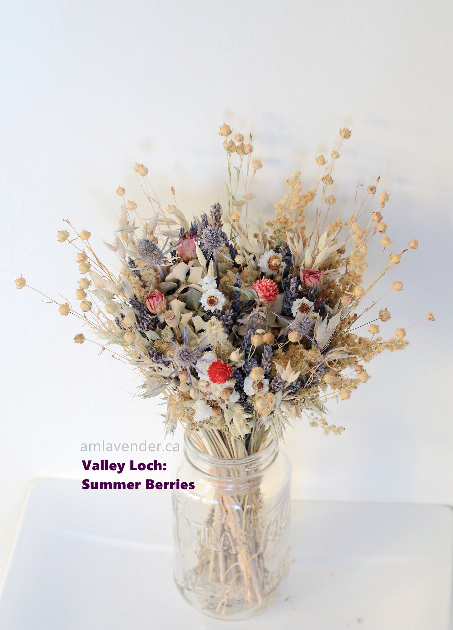 Bouquet - Valley Loch - Summer Berries | AM Lavender