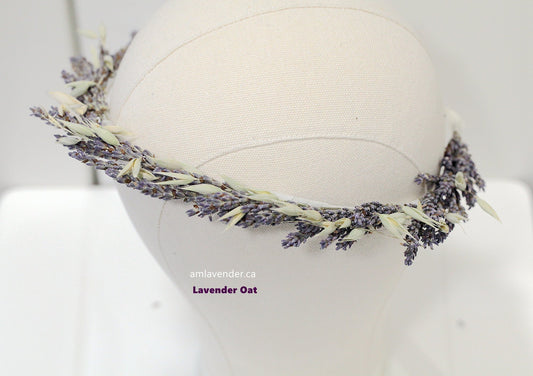 Hair Crown : Lavender Oat | AM Lavender