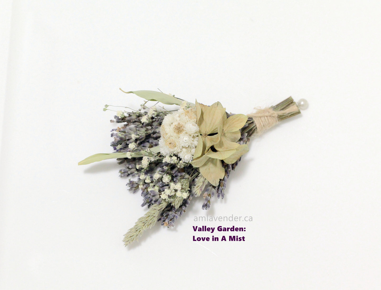 Bouquet: Valley Garden - Love in A Mist | AM Lavender
