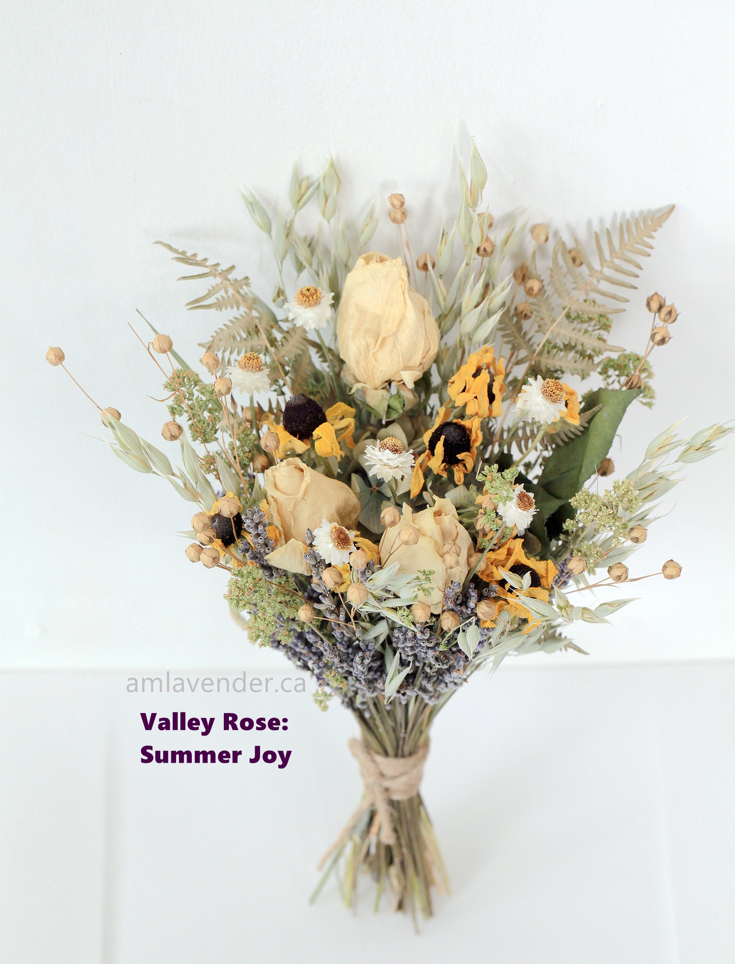 Bouquet : Valley Rose - Summer Joy | AM Lavender