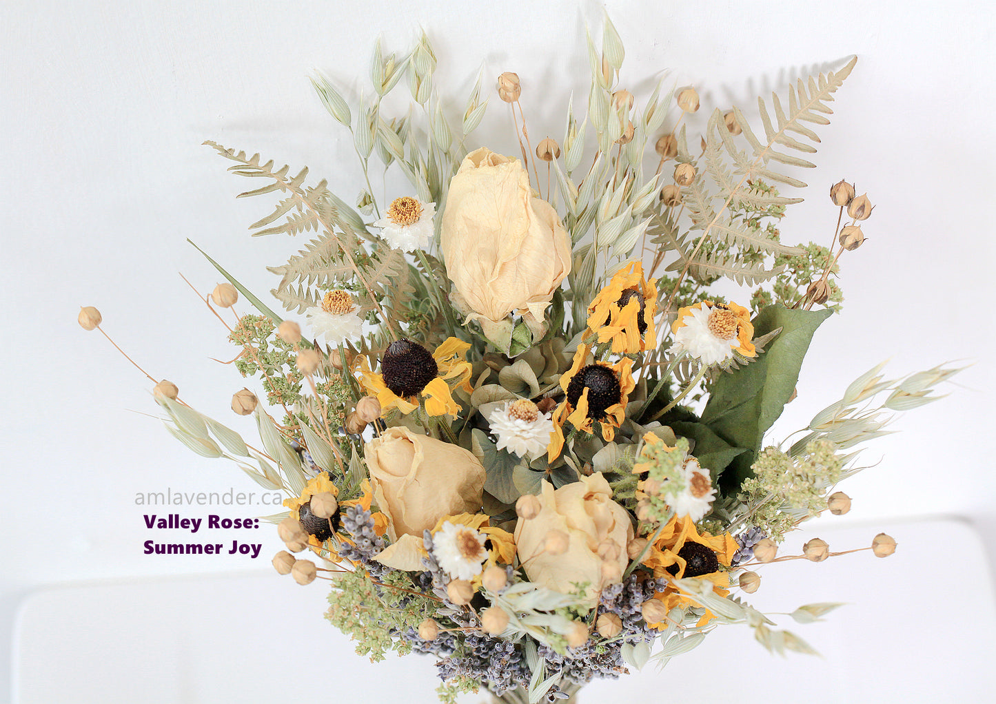 Bouquet : Valley Rose - Summer Joy | AM Lavender