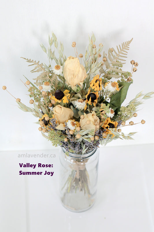 Bouquet : Valley Rose - Summer Joy | AM Lavender