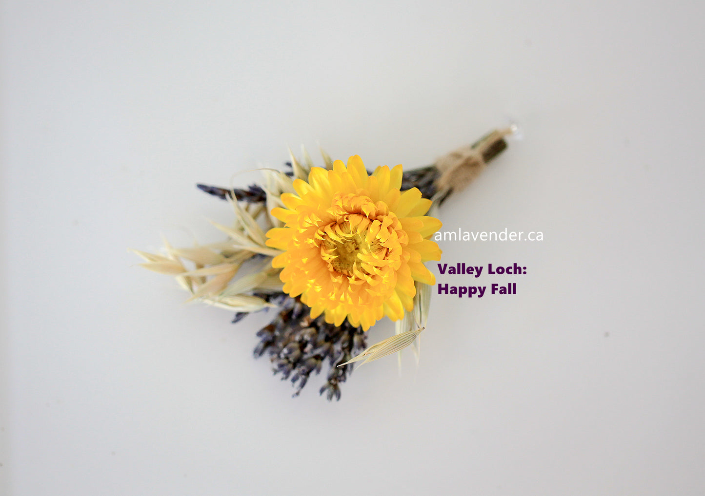 Boutonniere / Corsage : Valley Loch - Happy Fall