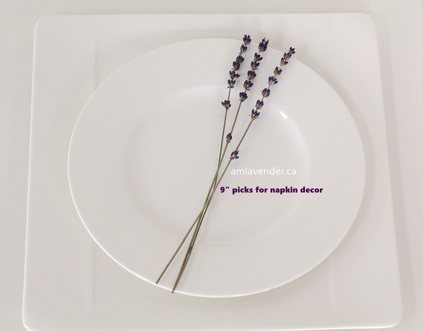 Organic Lavender Cocktail Picks | AM Lavender