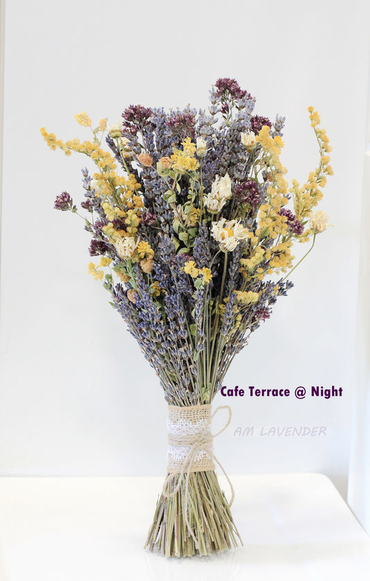 Bouquet: Cafe Terrace At Night | AM Lavender