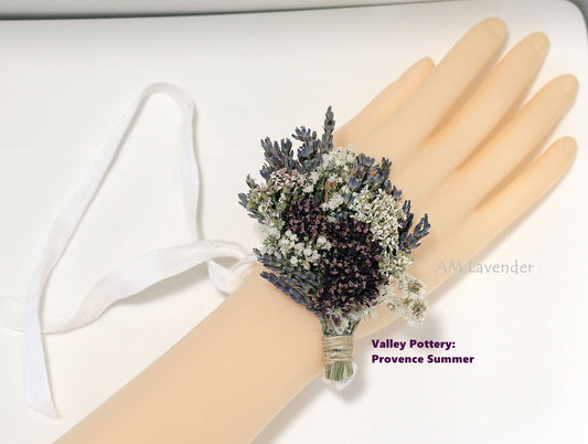 Boutonniere / Corsage : Valley Pottery - Provence Summer | AM Lavender