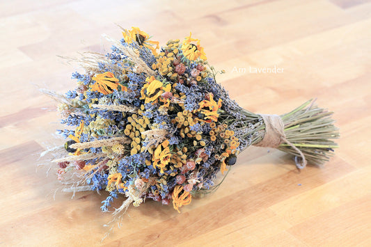 Bouquet: Valley Garden - Sunshine | AM Lavender