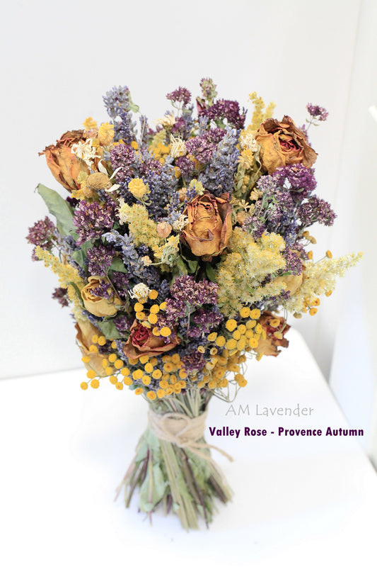 Bouquet : Valley Rose - Provence Autumn | AM Lavender