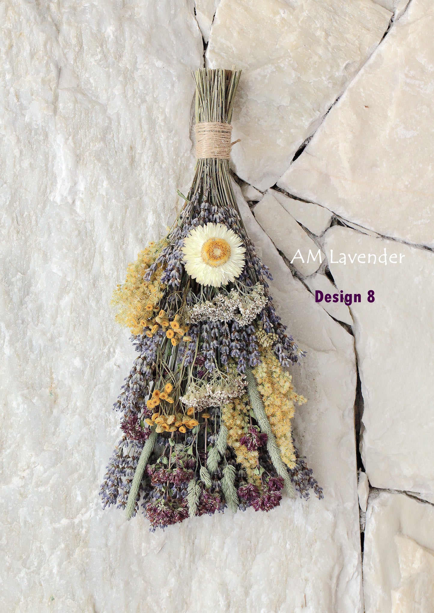 Dried Flower Hanger: Design 8 | AM Lavender