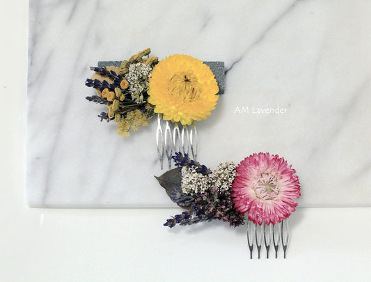 Hair Comb : Design 1 | AM Lavender