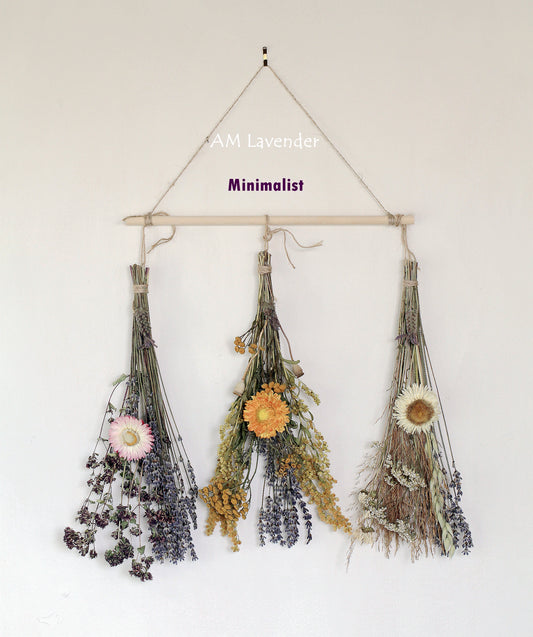 Dried Flower Hanger: Minimalist | AM Lavender
