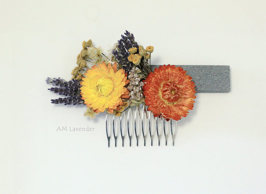 Hair Comb : Design 2 | AM Lavender