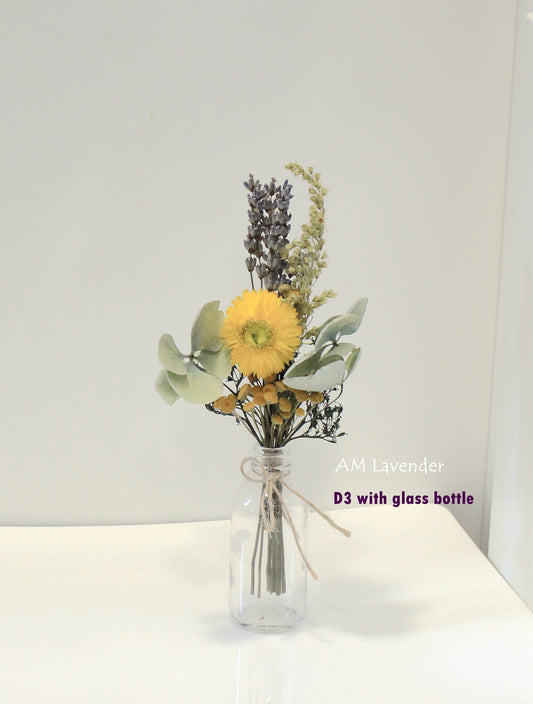 Mini Bouquet with Optional Vase - Design 3 | AM Lavender