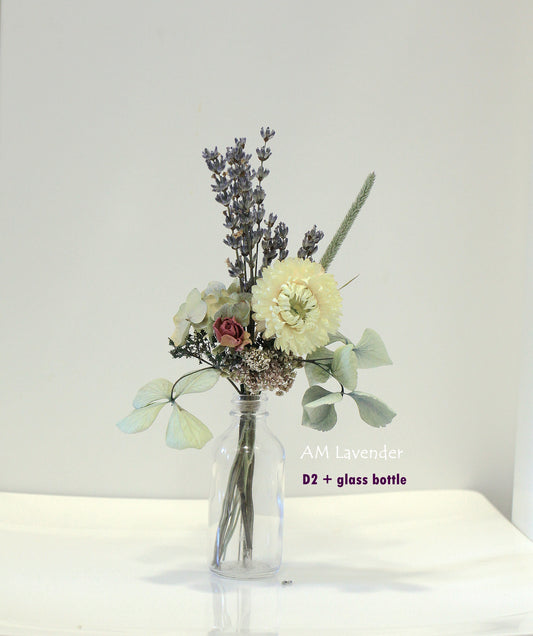 Mini Bouquet with Optional Vase - Design 2 | AM Lavender