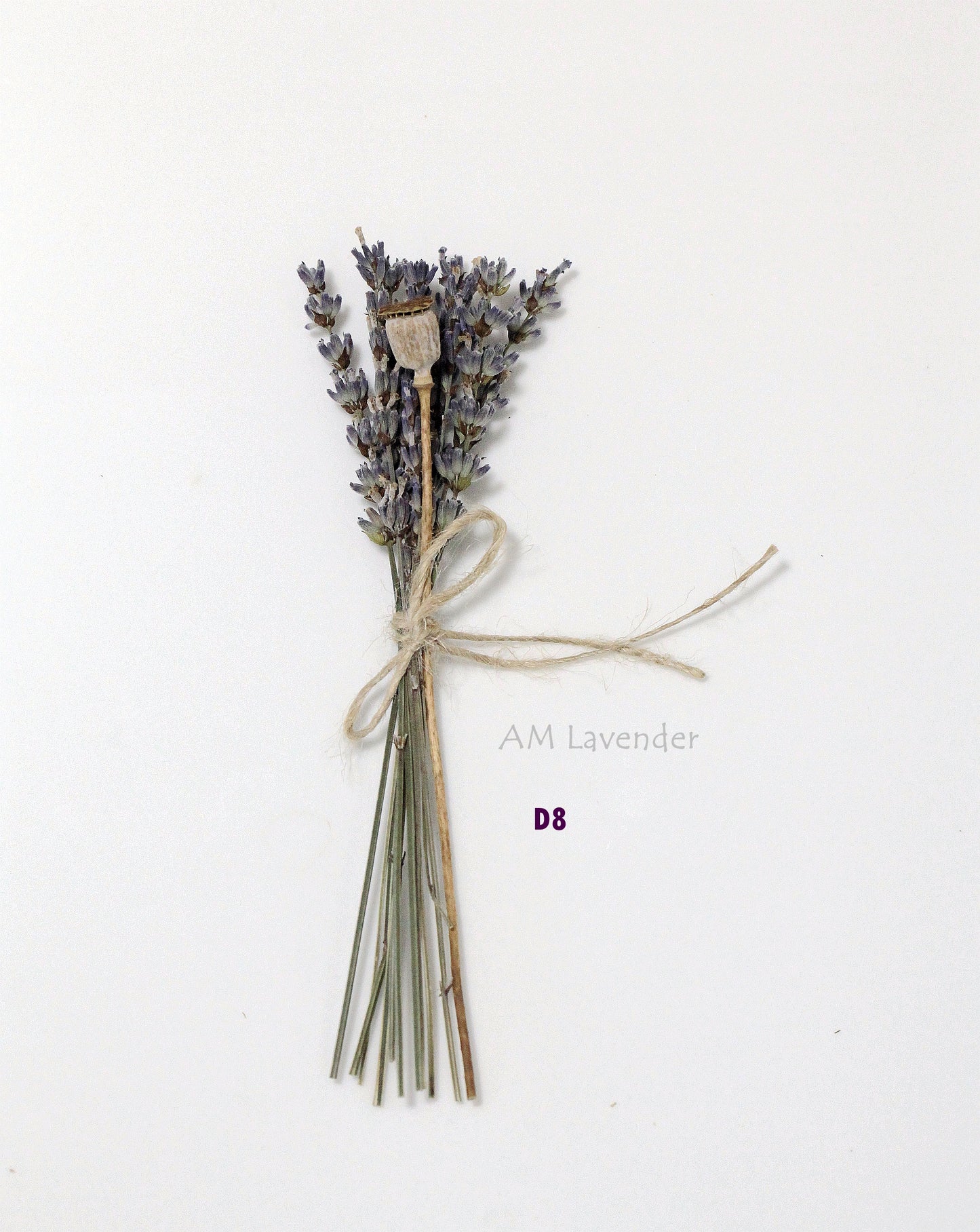 Napkin Bouquet: Lav Mini D8 | AM Lavender