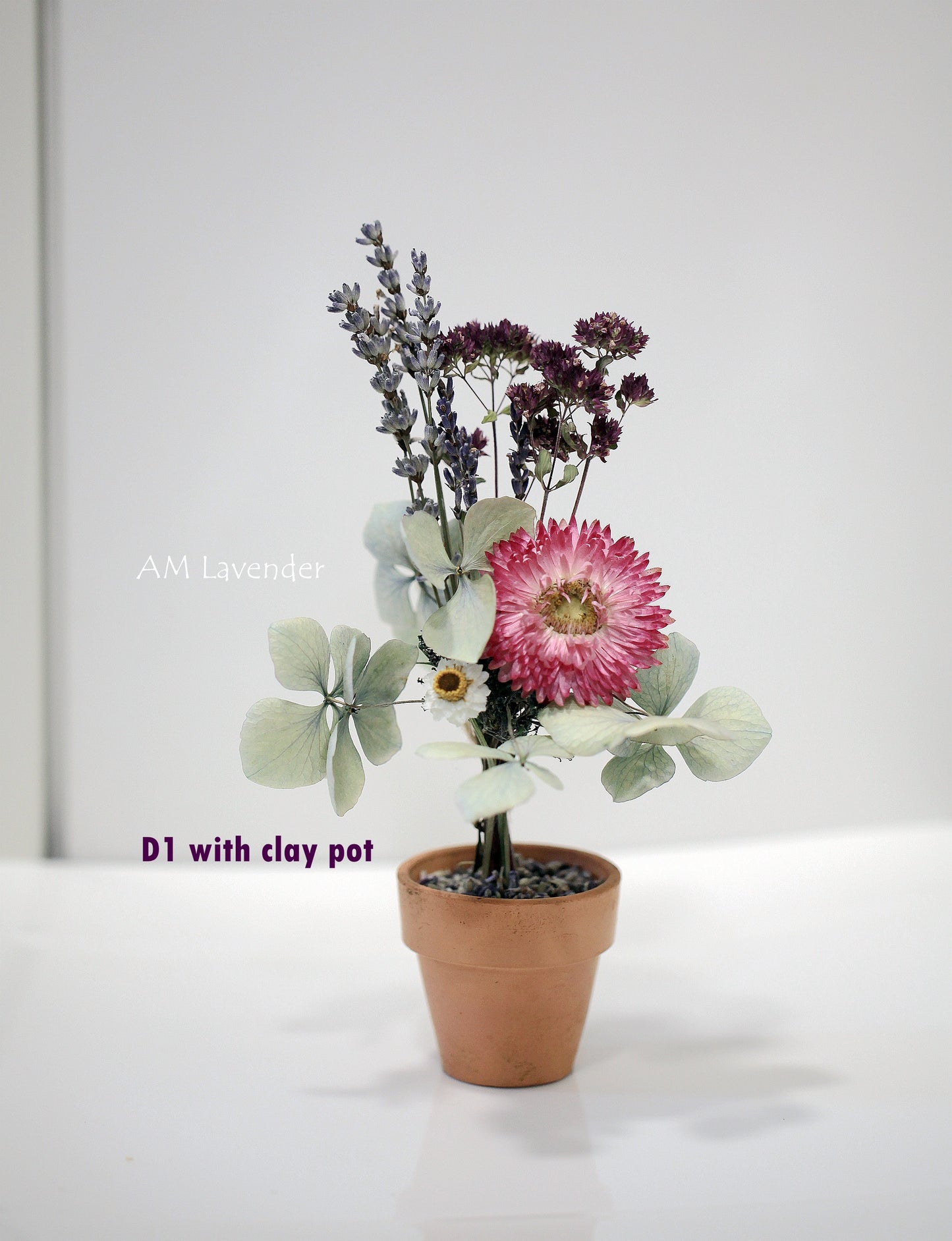 Mini Bouquet with Optional Vase - Design 1 | AM Lavender