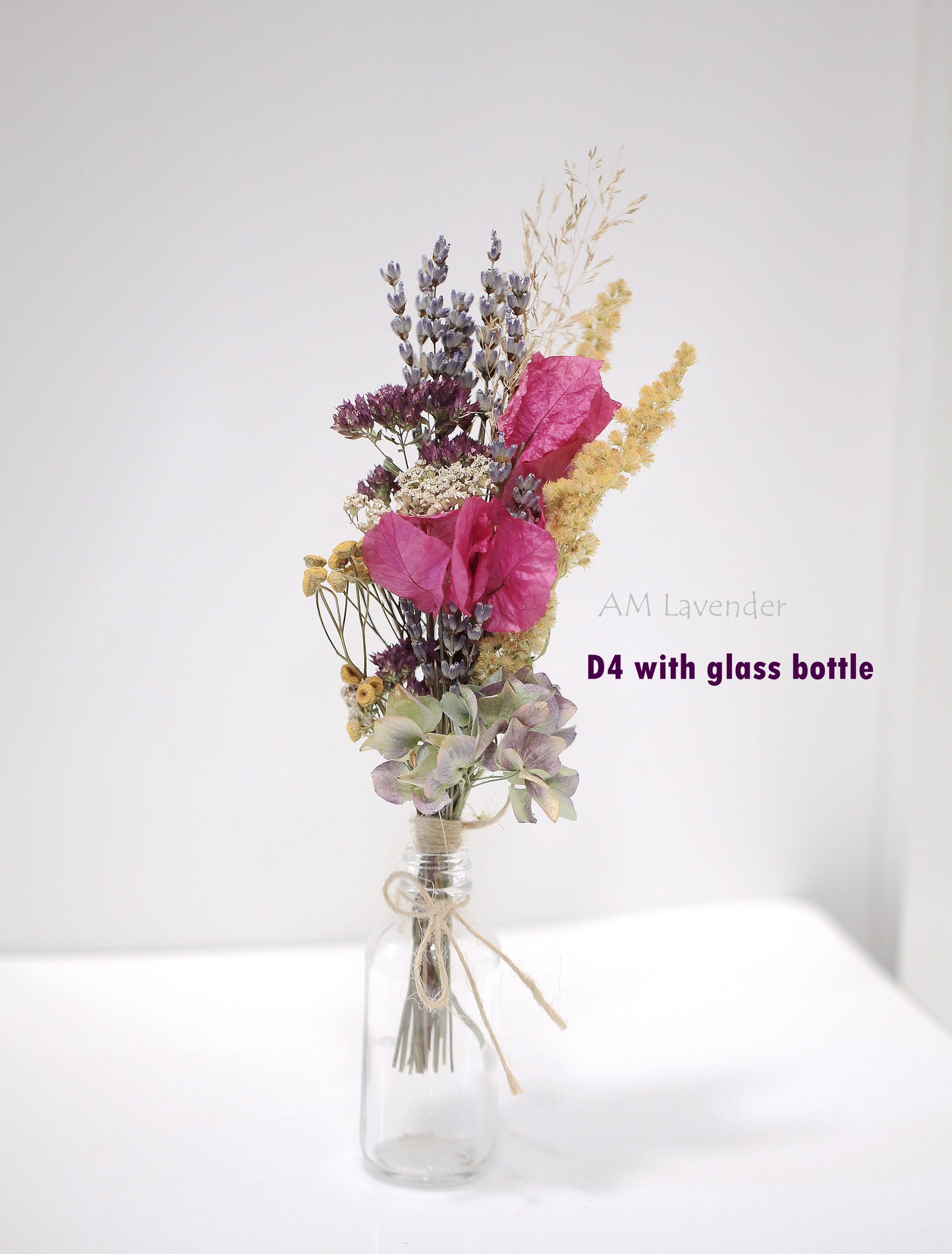 Mini Bouquet with Optional Vase - Design 4 | AM Lavender