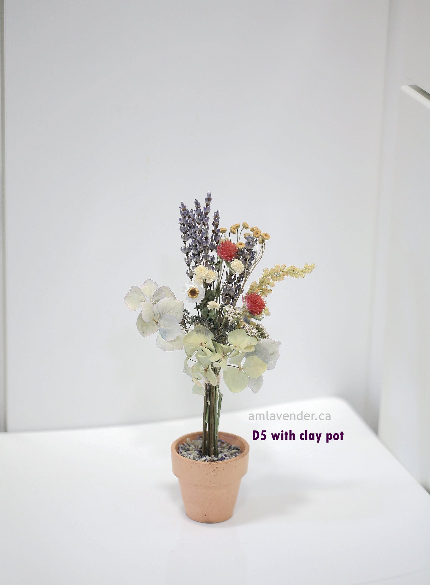 Mini Bouquet with Optional Vase - Design 5 | AM Lavender