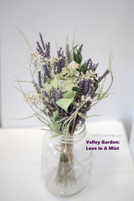 Bouquet: Valley Garden - Love in A Mist | AM Lavender