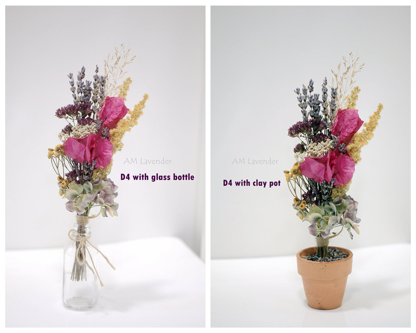 Mini Bouquet with Optional Vase - Design 4 | AM Lavender