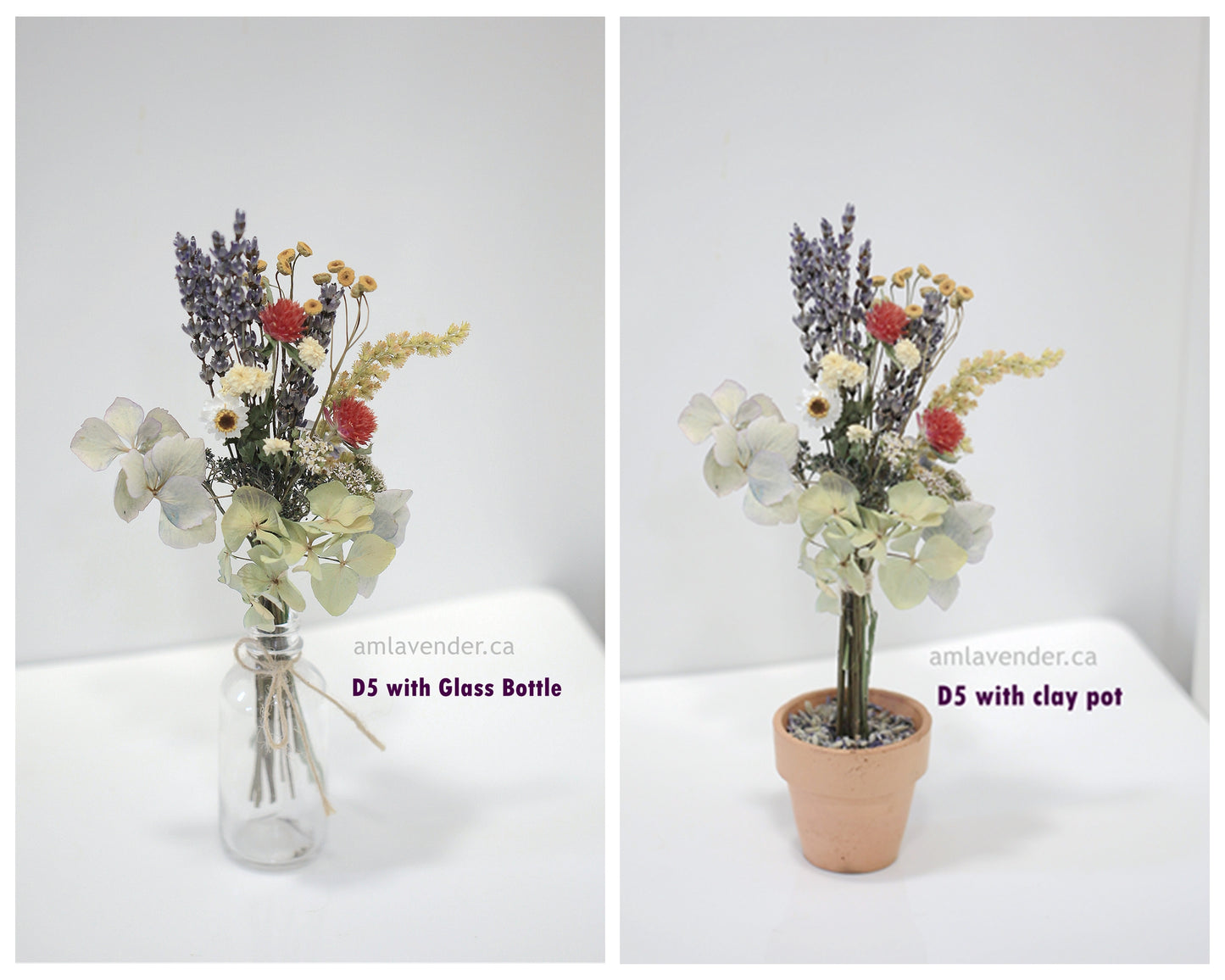 Mini Bouquet with Optional Vase - Design 5 | AM Lavender