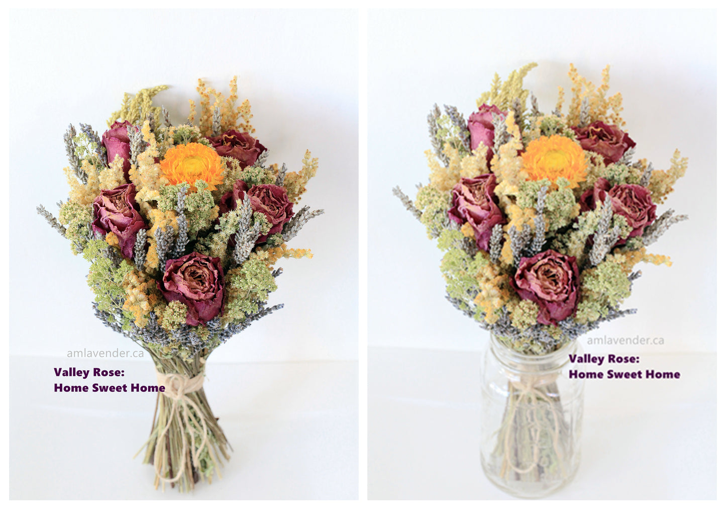 Bouquet : Valley Rose - Home Sweet Home | AM Lavender