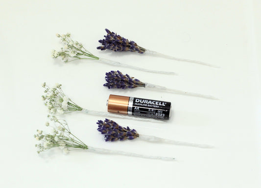 Dried Flower Hair Picks: Lavender | AM Lavender