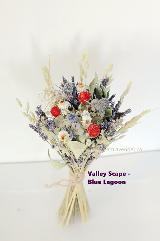 Bouquet - Valley Scape - Blue Lagoon | AM Lavender