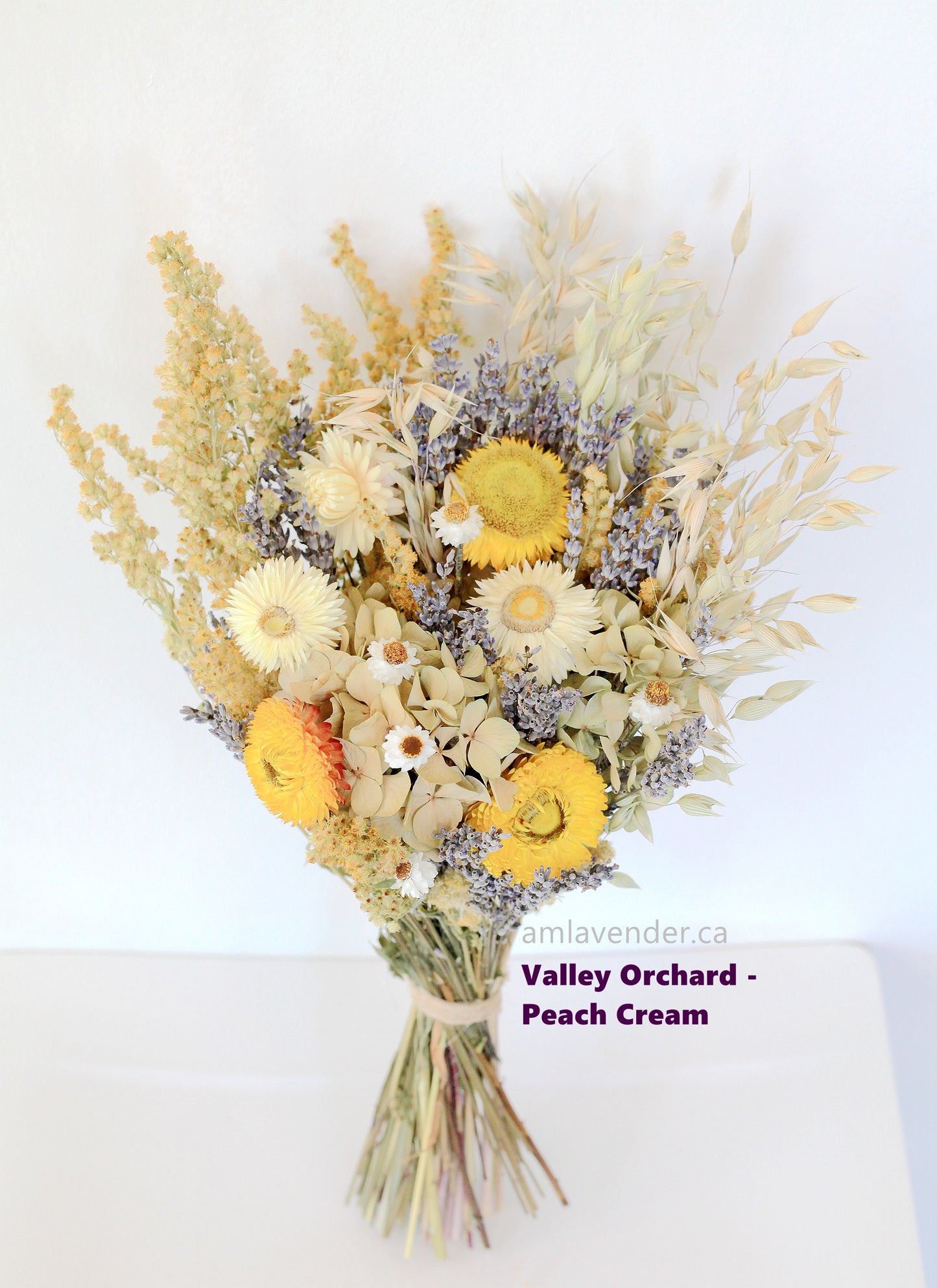 Bouquet: Valley Orchard - Peach Cream | AM Lavender