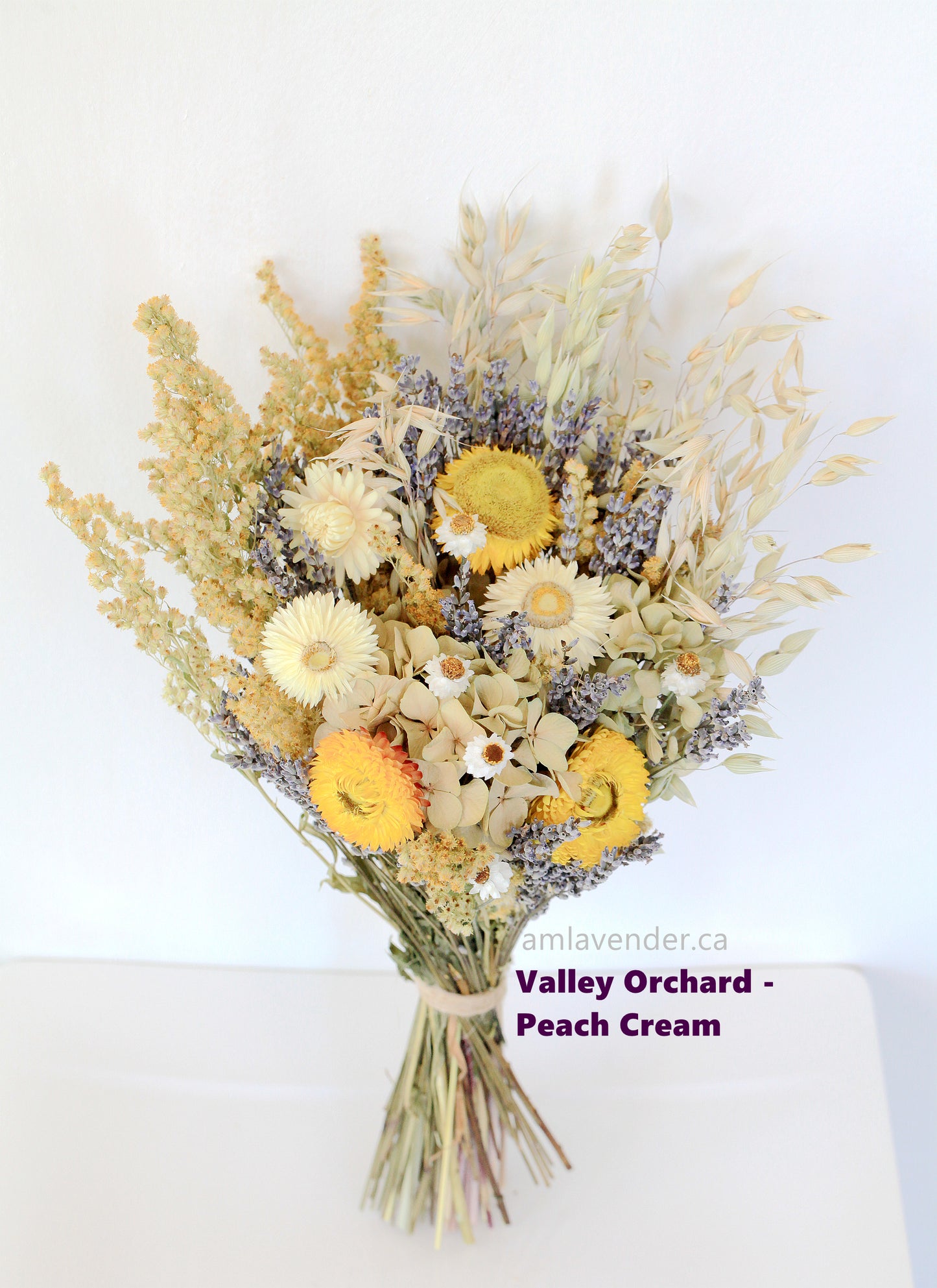 Bouquet: Valley Orchard - Peach Cream | AM Lavender