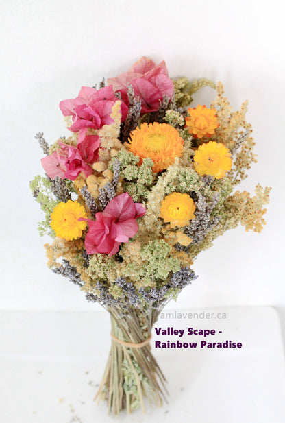 Bouquet - Valley Scape - Rainbow Paradise | AM Lavender