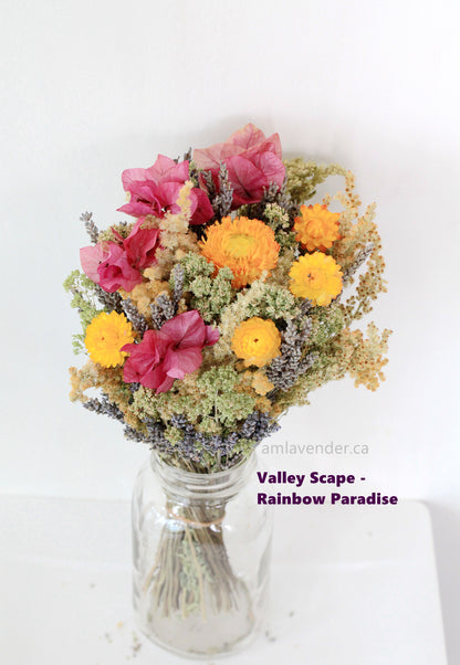 Bouquet - Valley Scape - Rainbow Paradise | AM Lavender