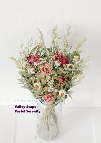 Bouquet - Valley Scape - Pastel Serenity | AM Lavender