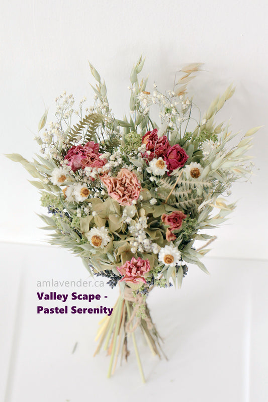 Bouquet - Valley Scape - Pastel Serenity | AM Lavender
