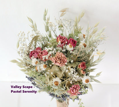 Bouquet - Valley Scape - Pastel Serenity | AM Lavender