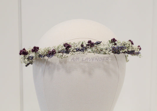 Hair Crown : Provence Summer | AM Lavender
